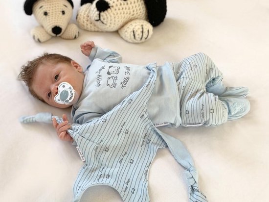 Baby knuffeldoek friends forever - Roze van Little Dutch — afbeelding 2