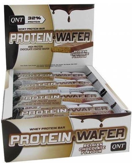 Protein Wafer QNT - 12 wafers - Belgian Chocolate | bol.com