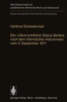 Der Volkerrechtliche Status Berlins Nach Dem Viermachte-Abkommen Vom 3. September 1971