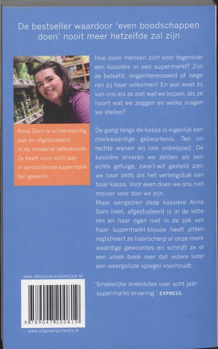 De Kassiere - back cover