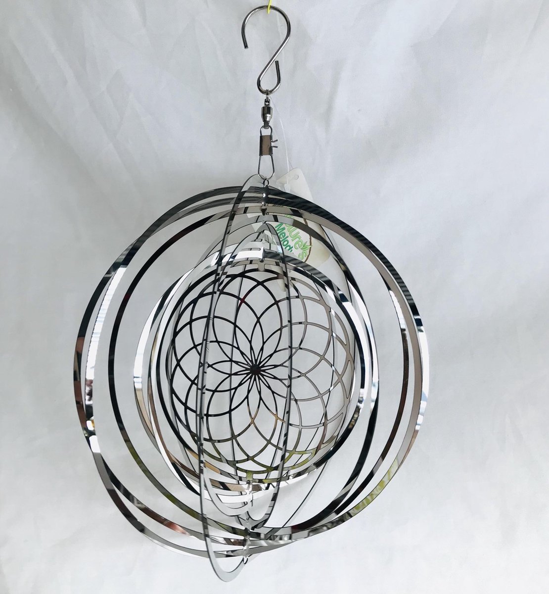 Cosmo Spinner - ca. 8" / 20 cm,bloem van het leven,flower of life 2# windspinners
