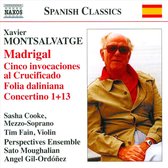 Sasha Cooke, Tim Fain, Perspective Ensemble - Montsalvatge: Madrigal (CD)