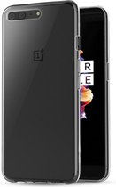 OnePlus 5 hoesje - Soft TPU case - transparant