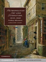 Cambridge Studies in Romanticism 94 -  Metropolitan Art and Literature, 1810–1840