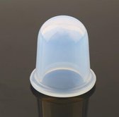 Cellulite 7 cm massage cup siliconen groot formaat kleur transparant
