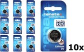 10 Stuks - Swiss Made CR2320 Renata lithium knoopcel batterij