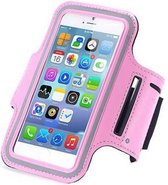 sports armband case Licht Roze Light Pink voor Apple iPhone 6