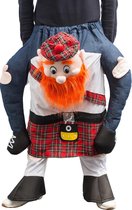Gedragen door kostuum - Carry me kostuum - Schotse man - One-Size
