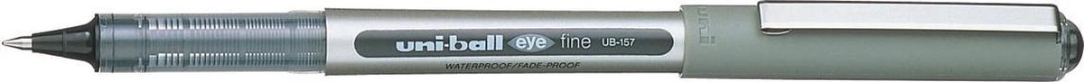 23x Uni-ball roller Eye Fine en Micro Fine, schrijfbreedte 0,5mm, punt 0,7mm, zwart
