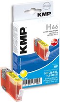 KMP H66 - Inktcartridge / Geel