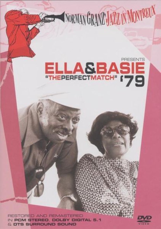 Cover van de film 'Ella/Count Bas Fitgerald - Live in Montreux'