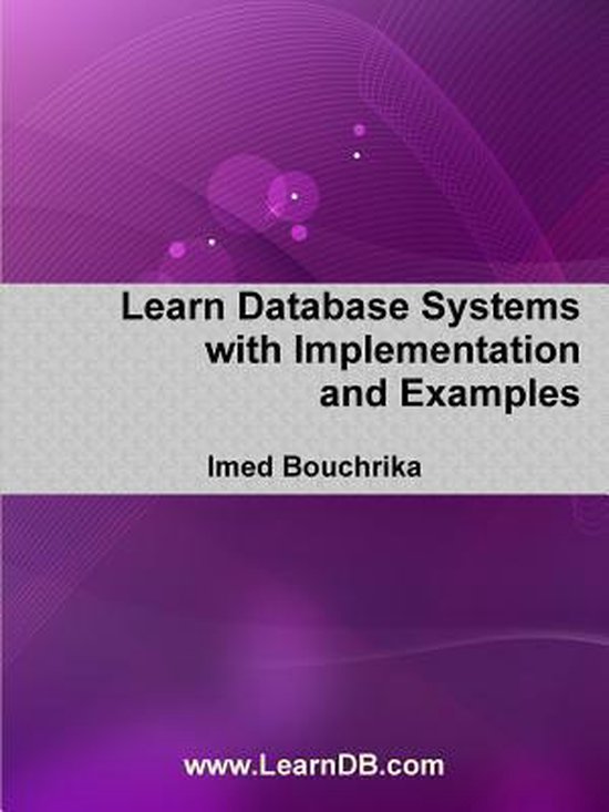 Learn Database Systems with Implementation and Examples | 9781291688894 ...
