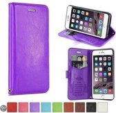 KDS Smooth wallet hoesje iPhone 6 4,7 paars