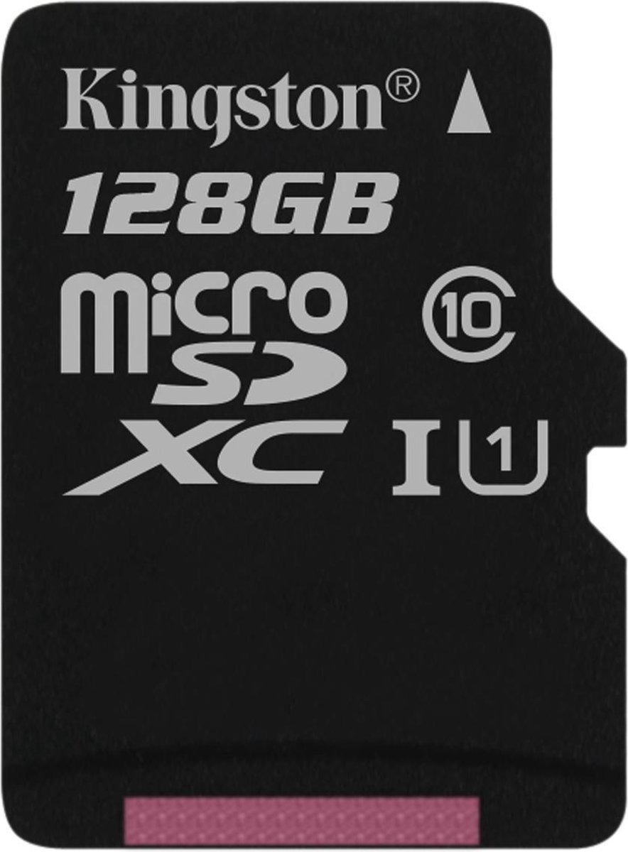 Kingston Technology Canvas Select flashgeheugen 128 GB MicroSDXC Klasse 10 UHS-I