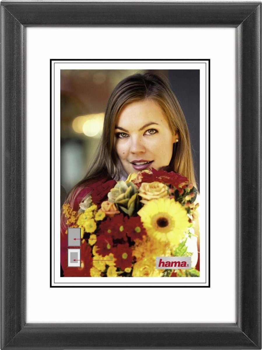 Hama Bella zwart 30x40 hout 31682 Black