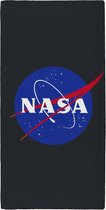 NASA Logo - Serviette de plage - 70 x 140 cm - Zwart
