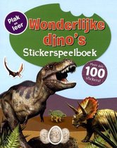 Stickerspeelboek Wonderlijke dino's