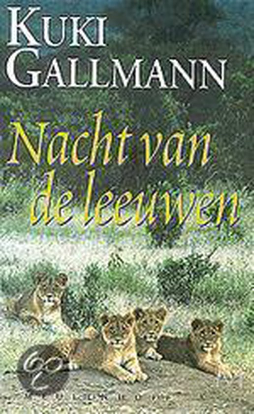 Cover van het boek 'Nacht van de leeuwen'