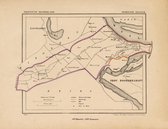 Historische kaart, plattegrond van gemeente Rossum in Gelderland uit 1867 door Kuyper van Kaartcadeau.com