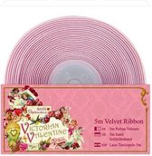 5meter Velvet Lint (1stuks) - Victorian Valentine