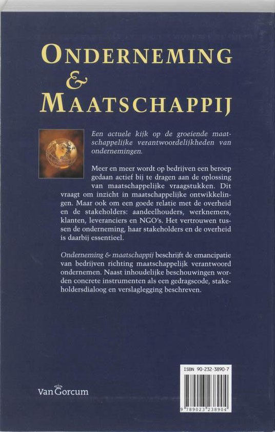 Onderneming & Maatschappij