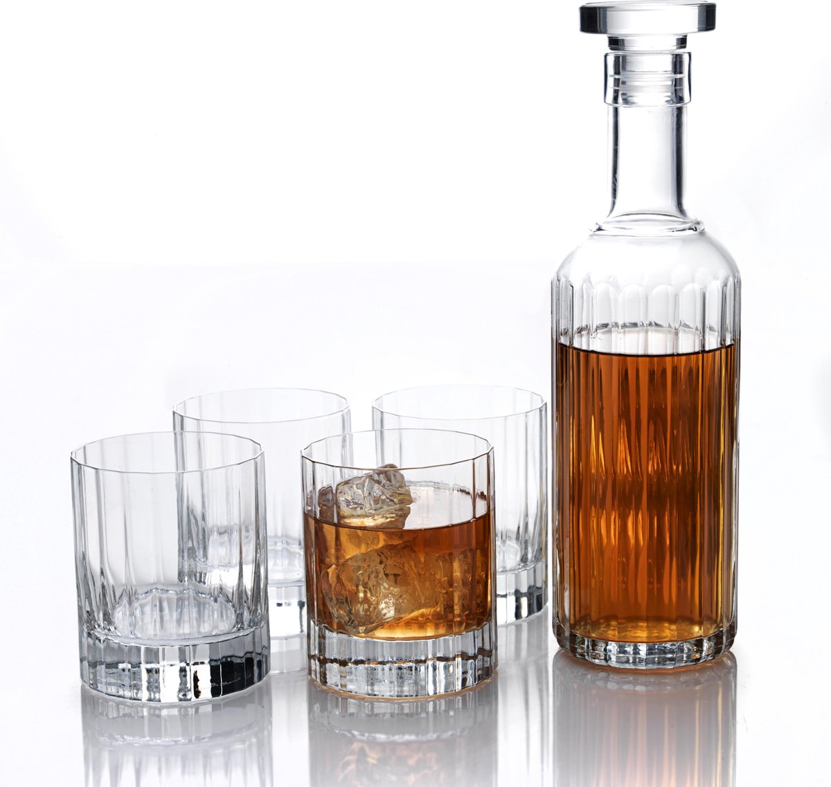 LUIGI BORMIOLI Bach- Whiskyset 5 delig
