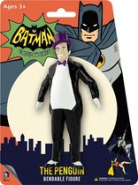 Batman 1966 Classic TV series - The Penguin bendable figure (NJ Croce)