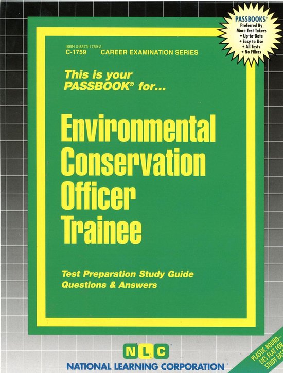 Career Examination Series Environmental Conservation Officer Trainee