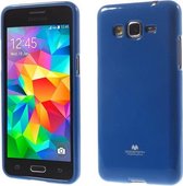 Mercury silicone hoesje Samsung Galaxy Core 4G G386F blauw