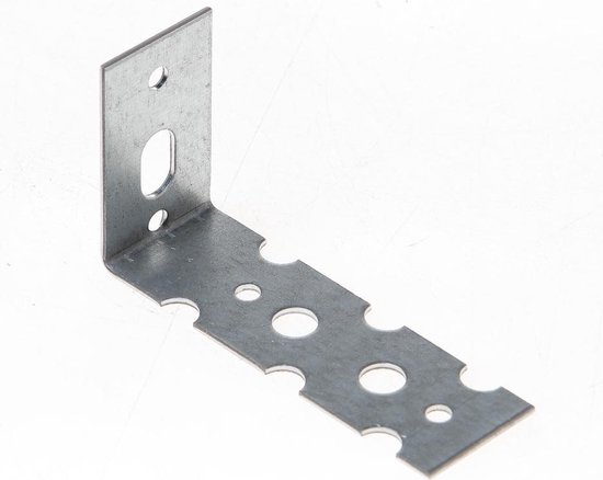 GB Ancrage mural de construction adhésif rigide sendzimir galvanisé 40 x 68 mm 21351 (Prix par 100 pièces)