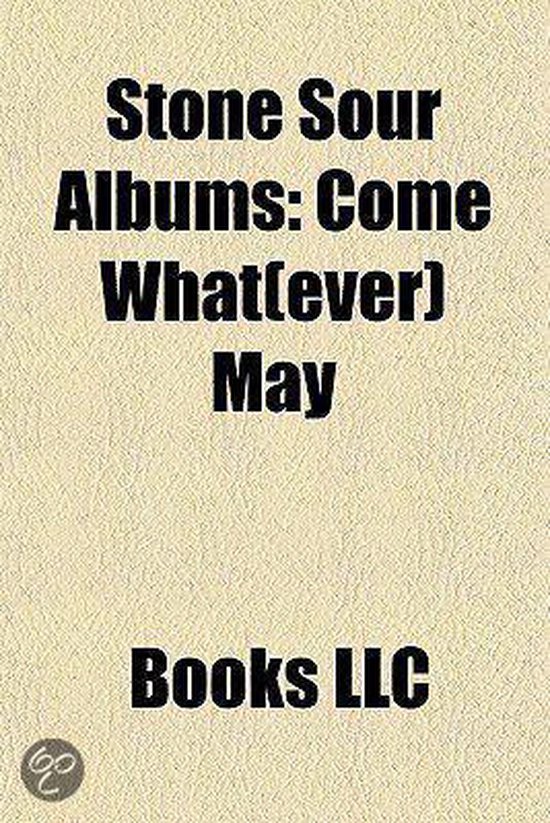 Stone Sour Albums 9781156319895 Boeken