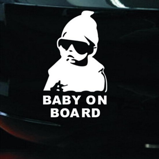 Dakloos bericht knelpunt Baby On Board Autosticker - Baby Aan Boord Sticker Autoruit Raamsticker Auto  Sticker... | bol.com