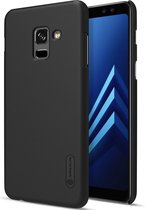 Nillkin Super Frosted Shield Backcover voor de Samsung Galaxy A8 Plus (2018) - Black