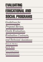 Evaluation in Education and Human Services 15 - Evaluating Educational and Social Programs