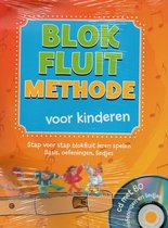 Blokfluit methode voor kinderen + CD en Blokfluit