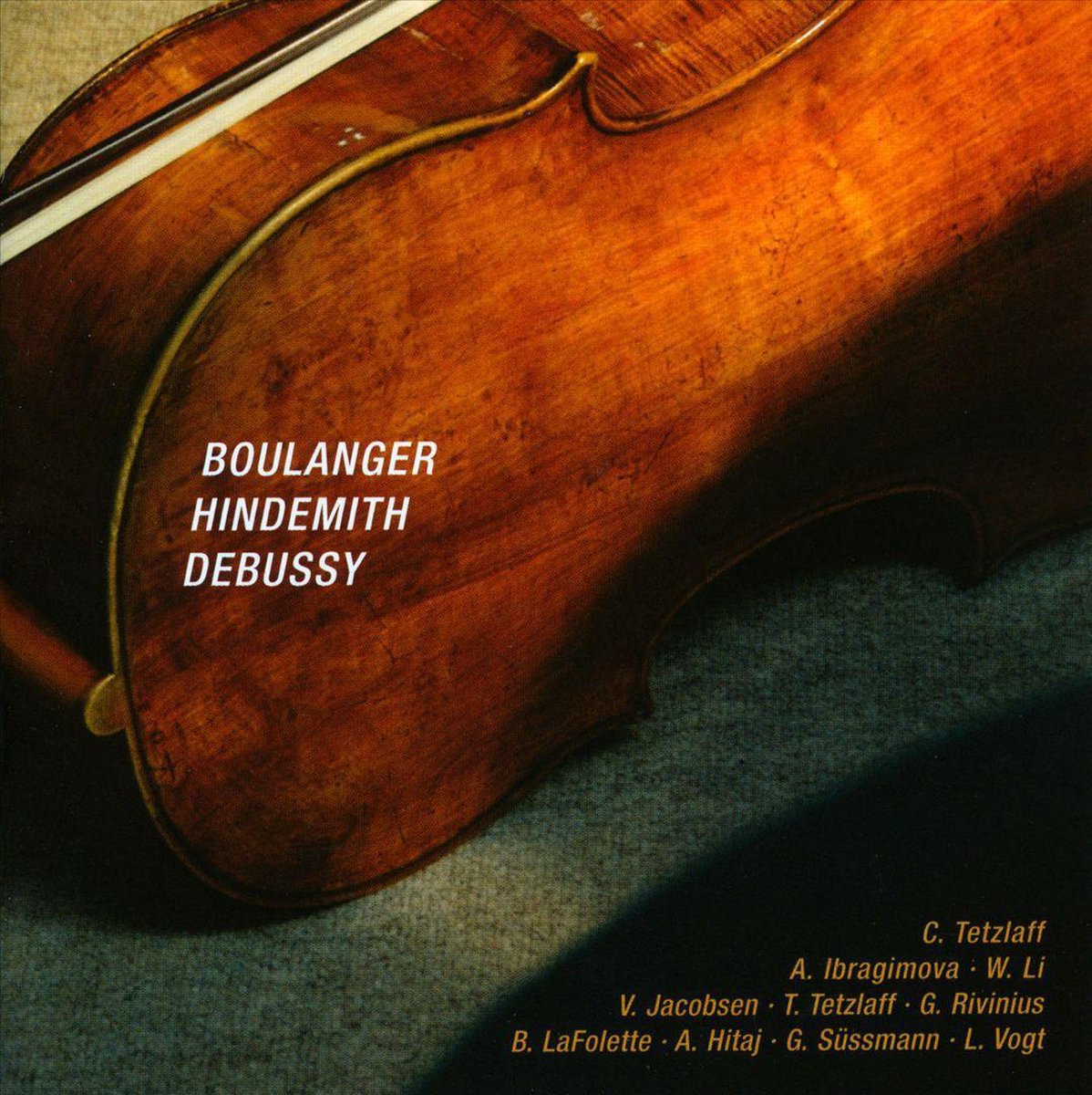 Boulanger . Hindemith . Debussy