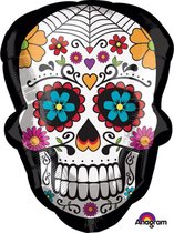 AMSCAN - Aluminium Dia de los Muertos ballon - Decoratie > Ballonnen