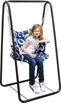 Hangstoelframe met hangstoel, schommel voor kinderen en volwassenen, complete set, metalen frame ...