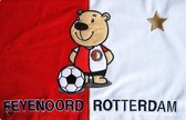 Feyenoord Kussen - Beer - Rood / Wit
