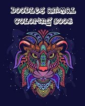 Doodles Animal Coloring Book