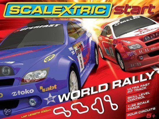 Scalextric start world rally hotsell