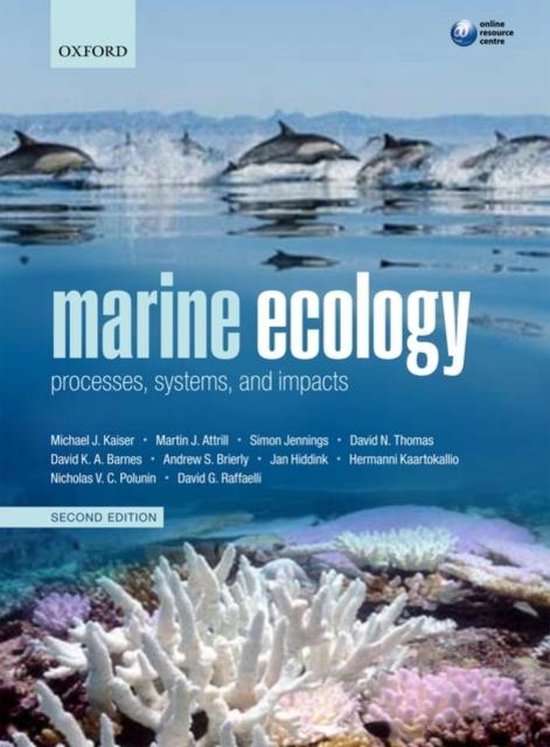 Marine Ecology 9780199227020 Kaiser, Michel J. (School Of