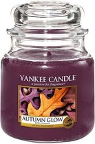 Yankee Candle Medium Jar Geurkaars - Autumn Glow