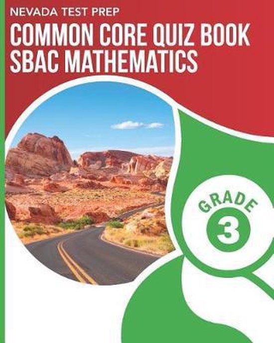 NEVADA TEST PREP Common Core Quiz Book SBAC Mathematics Grad ... - cover