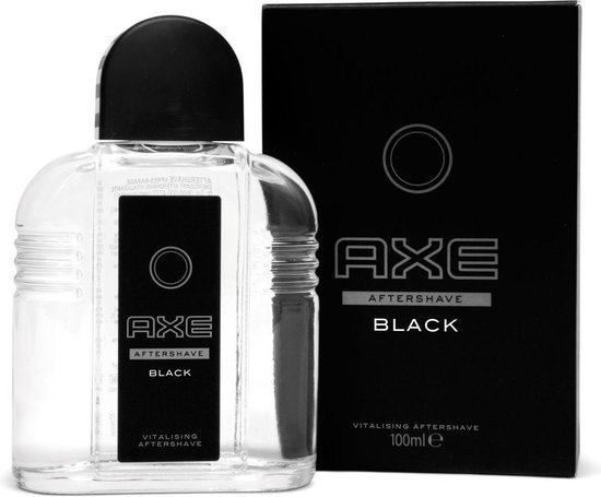 4x Axe Aftershave Men – Black - 4x100ml - Voordeel Verpakking