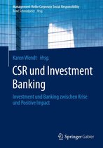 Management-Reihe Corporate Social Responsibility - CSR und Investment Banking