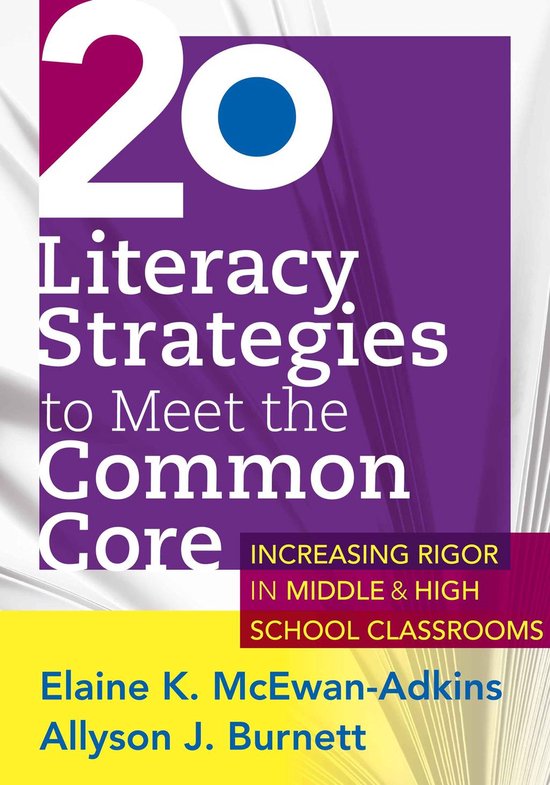 20 Literacy Strategies to Meet the Common Core - cover