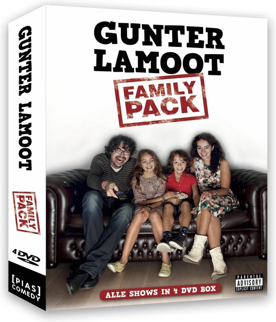 Cover van de film 'Gunter Lamoot - Family Pack'