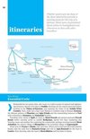 Routekaart van de hele Kreta-eiland voor twee weken, met bezienswaardigheden.