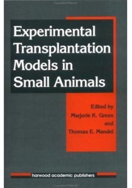Experimental Transplantation Models in Small Animals - cover